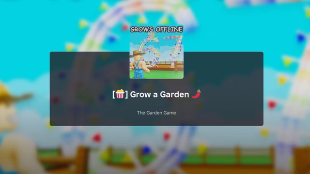 Grow a Garden