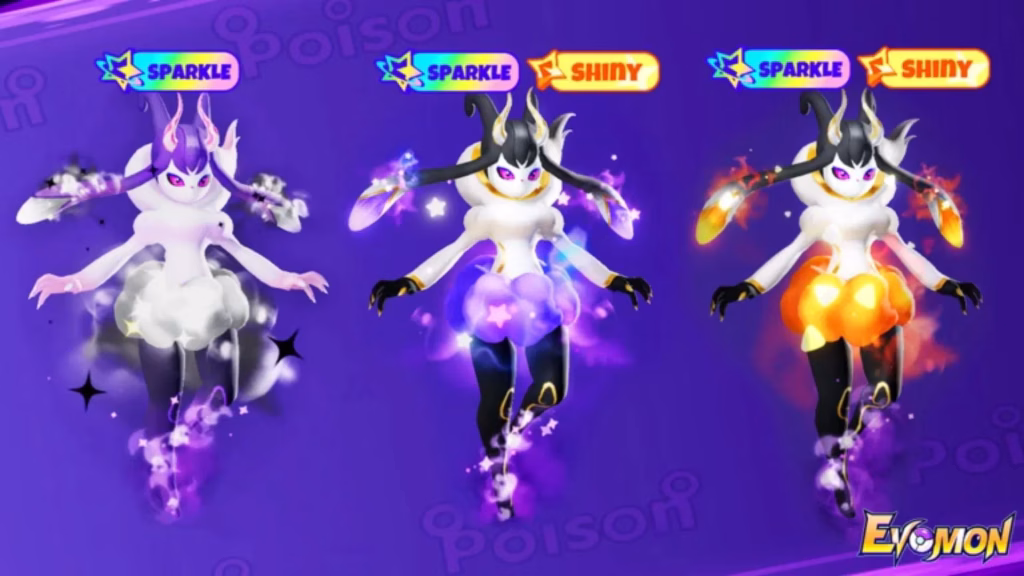 Shiny Evomon